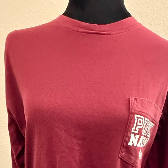 PINK long sleeved T-shirt size S - Picture 4 of 4